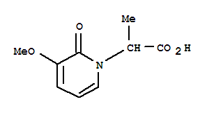 716362-20-8  1(2H)-Pyridineaceticacid, 3-methoxy-a-methyl-2-oxo-