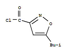717871-85-7  3-Isoxazolecarbonyl chloride, 5-(2-methylpropyl)- (9CI)