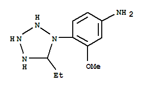 719297-53-7  Benzenamine,4-(5-ethyl-1-tetrazolidinyl)-3-methoxy-