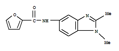 720675-61-6  2-Furancarboxamide,N-(1,2-dimethyl-1H-benzimidazol-5-yl)-