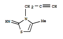 721386-24-9  2(3H)-Thiazolimine,4-methyl-3-(2-propyn-1-yl)-