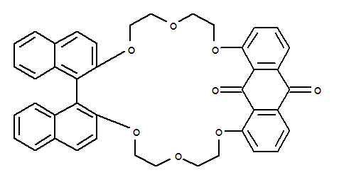 721924-26-1  23,25-Methano-24H-dibenzo[s,v]dinaphtho[2,1-h:1',2'-j][1,4,7,12,15,18]hexaoxacyclotricosin-24,36-dione,14,15,17,18,30,31,33,34-octahydro-