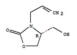 723334-87-0  2-Oxazolidinone,4-(hydroxymethyl)-3-(2-propen-1-yl)-, (4R)-
