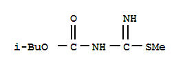 725203-11-2  Carbamic acid,[imino(methylthio)methyl]-, 2-methylpropyl ester (9CI)