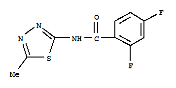 728009-78-7  Benzamide,2,4-difluoro-N-(5-methyl-1,3,4-thiadiazol-2-yl)-