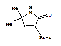 73119-63-8  2H-Pyrrol-2-one,1,5-dihydro-5,5-dimethyl-3-(1-methylethyl)-