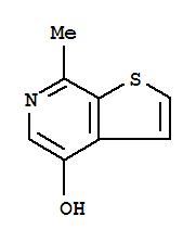 73224-09-6  Thieno[2,3-c]pyridin-4-ol,7-methyl-