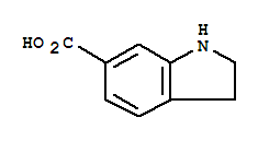 732922-86-0  1H-Indole-6-carboxylicacid, 2,3-dihydro-