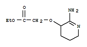 734512-97-1  Acetic acid,2-[(2-amino-3,4,5,6-tetrahydro-3-pyridinyl)oxy]-, ethyl ester