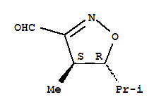 735317-46-1  3-Isoxazolecarboxaldehyde,4,5-dihydro-4-methyl-5-(1-methylethyl)-, (4S,5R)-