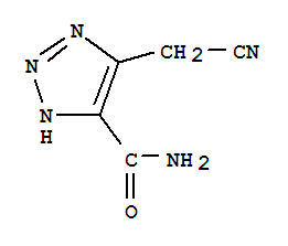 73591-49-8  1H-1,2,3-Triazole-5-carboxamide,4-(cyanomethyl)-