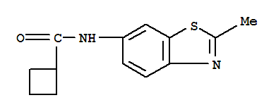 736149-86-3  Cyclobutanecarboxamide,N-(2-methyl-6-benzothiazolyl)-