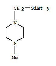 73992-99-1  Piperazine,1-methyl-4-[(triethylsilyl)methyl]-