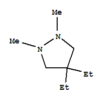 74096-71-2  Pyrazolidine,4,4-diethyl-1,2-dimethyl- 74096-71-2  Pyrazolidine,4,4-diethyl-1,2-dimethyl-