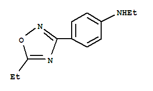 741187-03-1  Benzenamine,N-ethyl-4-(5-ethyl-1,2,4-oxadiazol-3-yl)-
