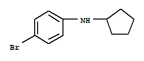 742677-14-1  Benzenamine,4-bromo-N-cyclopentyl-