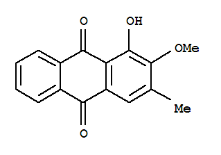 74272-73-4  9,10-Anthracenedione,1-hydroxy-2-methoxy-3-methyl-