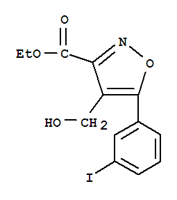 745079-24-7  3-Isoxazolecarboxylicacid, 4-(hydroxymethyl)-5-(3-iodophenyl)-, ethyl ester