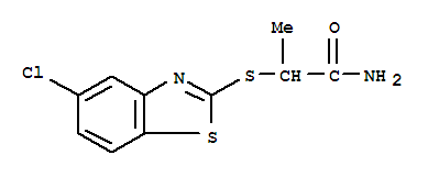 74537-45-4  Propanamide,2-[(5-chloro-2-benzothiazolyl)thio]-