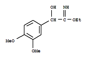 747370-46-3  Benzeneethanimidicacid, a-hydroxy-3,4-dimethoxy-, ethylester (9CI)