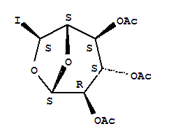 74774-19-9  b-D-Glucopyranose,1,6-anhydro-6-C-iodo-, triacetate, (S)- (9CI)
