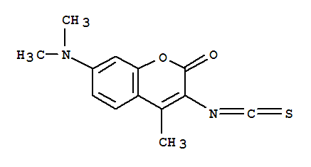 74802-04-3  2H-1-Benzopyran-2-one,7-(dimethylamino)-3-isothiocyanato-4-methyl-