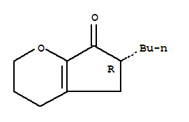 748771-06-4  Cyclopenta[b]pyran-7(2H)-one,6-butyl-3,4,5,6-tetrahydro-, (6R)-