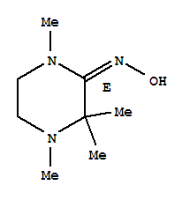 74986-99-5  Piperazinone,1,3,3,4-tetramethyl-, oxime, (E)- (9CI)