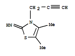 751418-70-9  2(3H)-Thiazolimine,4,5-dimethyl-3-(2-propyn-1-yl)-