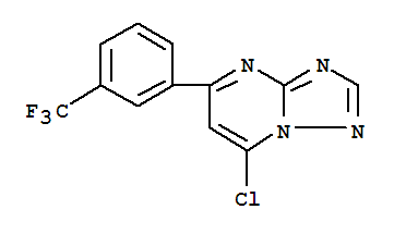 75175-85-8  [1,2,4]Triazolo[1,5-a]pyrimidine,7-chloro-5-[3-(trifluoromethyl)phenyl]-