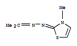 753011-53-9  2(3H)-Thiazolone,3-methyl-, 2-(1-methylethylidene)hydrazone