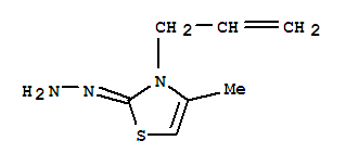 753027-82-6  2(3H)-Thiazolone,4-methyl-3-(2-propen-1-yl)-, hydrazone