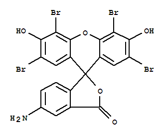 75900-75-3  Spiro[isobenzofuran-1(3H),9'-[9H]xanthen]-3-one,5-amino-2',4',5',7'-tetrabromo-3',6'-dihydroxy-