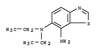 76007-02-8  6,7-Benzothiazolediamine,N6,N6-diethyl-