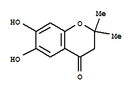 76348-95-3  4H-1-Benzopyran-4-one,2,3-dihydro-6,7-dihydroxy-2,2-dimethyl-