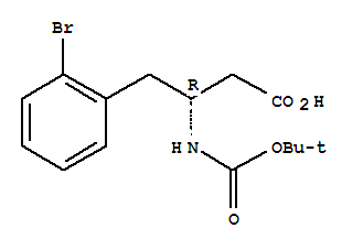 765263-36-3  Benzenebutanoic acid,2-bromo-b-[[(1,1-dimethylethoxy)carbonyl]amino]-,(bR)-