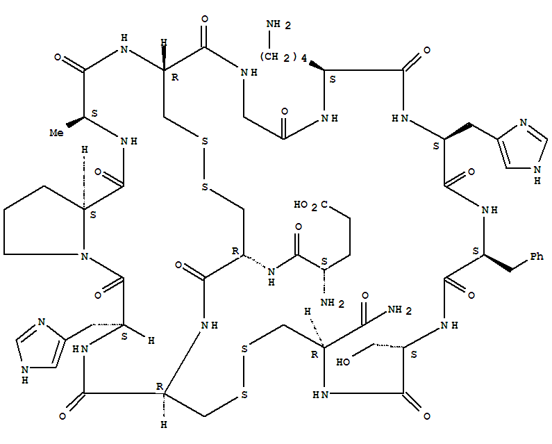 76862-66-3  a-Conotoxin G II (9CI)