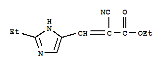 773082-59-0  2-Propenoic acid,2-cyano-3-(2-ethyl-1H-imidazol-5-yl)-, ethyl ester