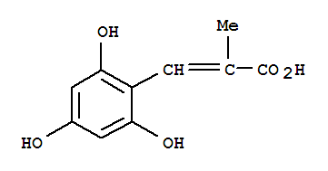 773120-32-4  2-Propenoic acid,2-methyl-3-(2,4,6-trihydroxyphenyl)-
