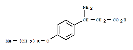 773122-67-1  Benzenepropanoic acid, b-amino-4-(hexyloxy)-