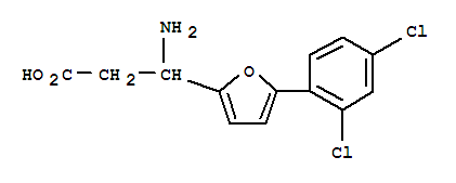 773125-55-6  2-Furanpropanoic acid, b-amino-5-(2,4-dichlorophenyl)-