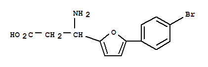 773125-87-4  2-Furanpropanoic acid, b-amino-5-(4-bromophenyl)-