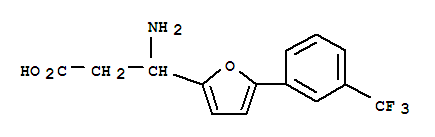773125-92-1  2-Furanpropanoic acid, b-amino-5-[3-(trifluoromethyl)phenyl]-
