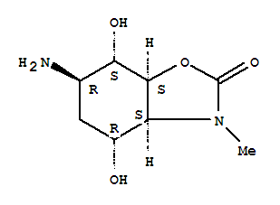 774146-59-7  2(3H)-Benzoxazolone,6-aminohexahydro-4,7-dihydroxy-3-methyl-, (3aS,4R,6R,7S,7aS)-