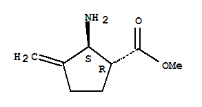774511-88-5  Cyclopentanecarboxylicacid, 2-amino-3-methylene-, methyl ester, (1R,2S)-rel-