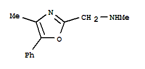 776243-57-3  2-Oxazolemethanamine,N,4-dimethyl-5-phenyl-