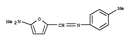 778513-62-5  2-Furanamine,N,N-dimethyl-5-[[(4-methylphenyl)imino]methyl]-