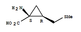 778537-26-1  Cyclopropanecarboxylicacid, 1-amino-2-[(methylthio)methyl]-, (1R,2S)-rel-