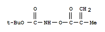 780781-37-5  2-Propenoic acid,2-methyl-, [(1,1-dimethylethoxy)carbonyl]azanyl ester