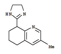 782394-95-0  Quinoline,8-(4,5-dihydro-1H-imidazol-2-yl)-5,6,7,8-tetrahydro-3-methyl-